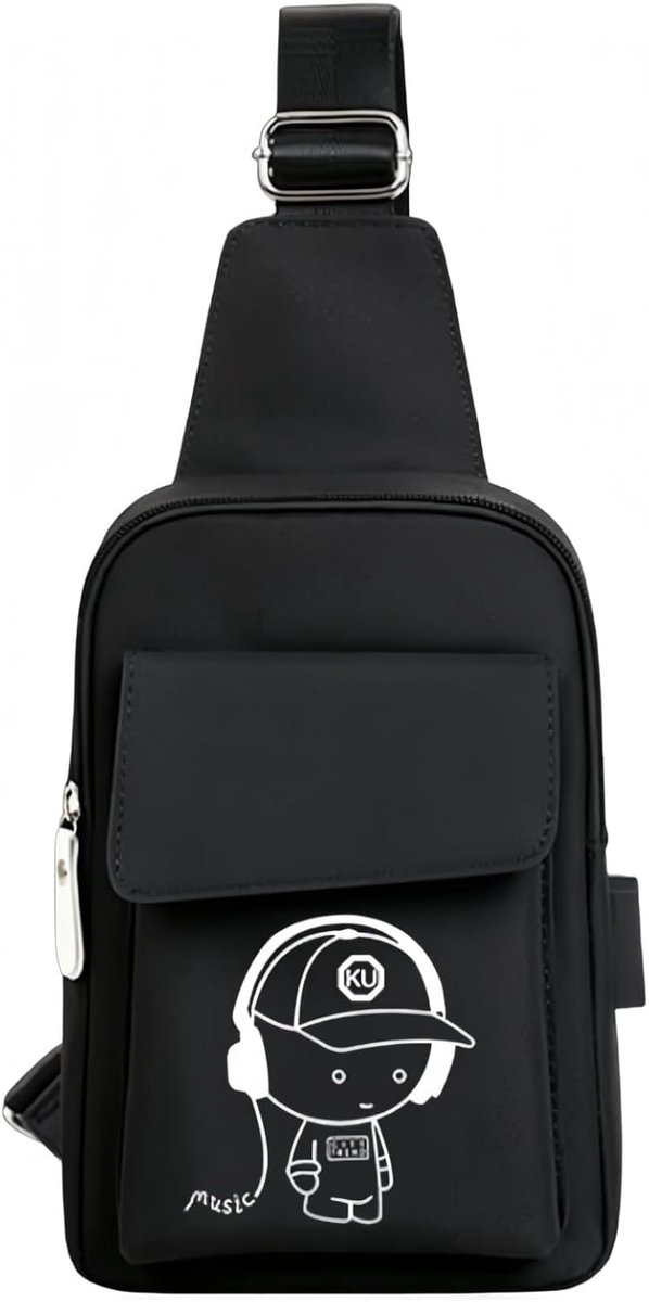 Chest Bag for Mobile Phone, Smartphone, Keys, Jogging Chest Bag for Children, Waist Bag for Boys and Girls, Reflective - ShopVlot