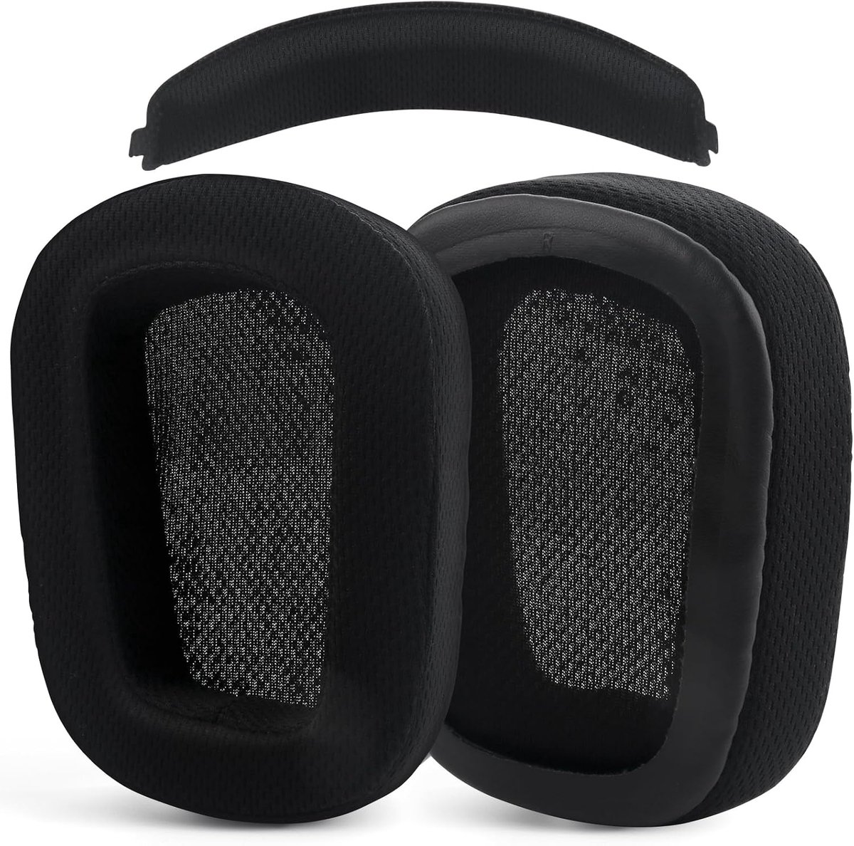 G933 Mesh Headband Replacement Ear Pads Compatible with Logitech G933 G935 G633 Memory Foam Headsets Repair Parts - ShopVlot