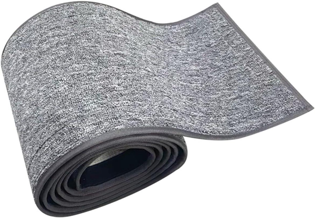 Katten Loopband Mat - Krabbelmat Loopwiel - Actieve Spelletjes - Geluiddempend - 360x26cm - Grijs