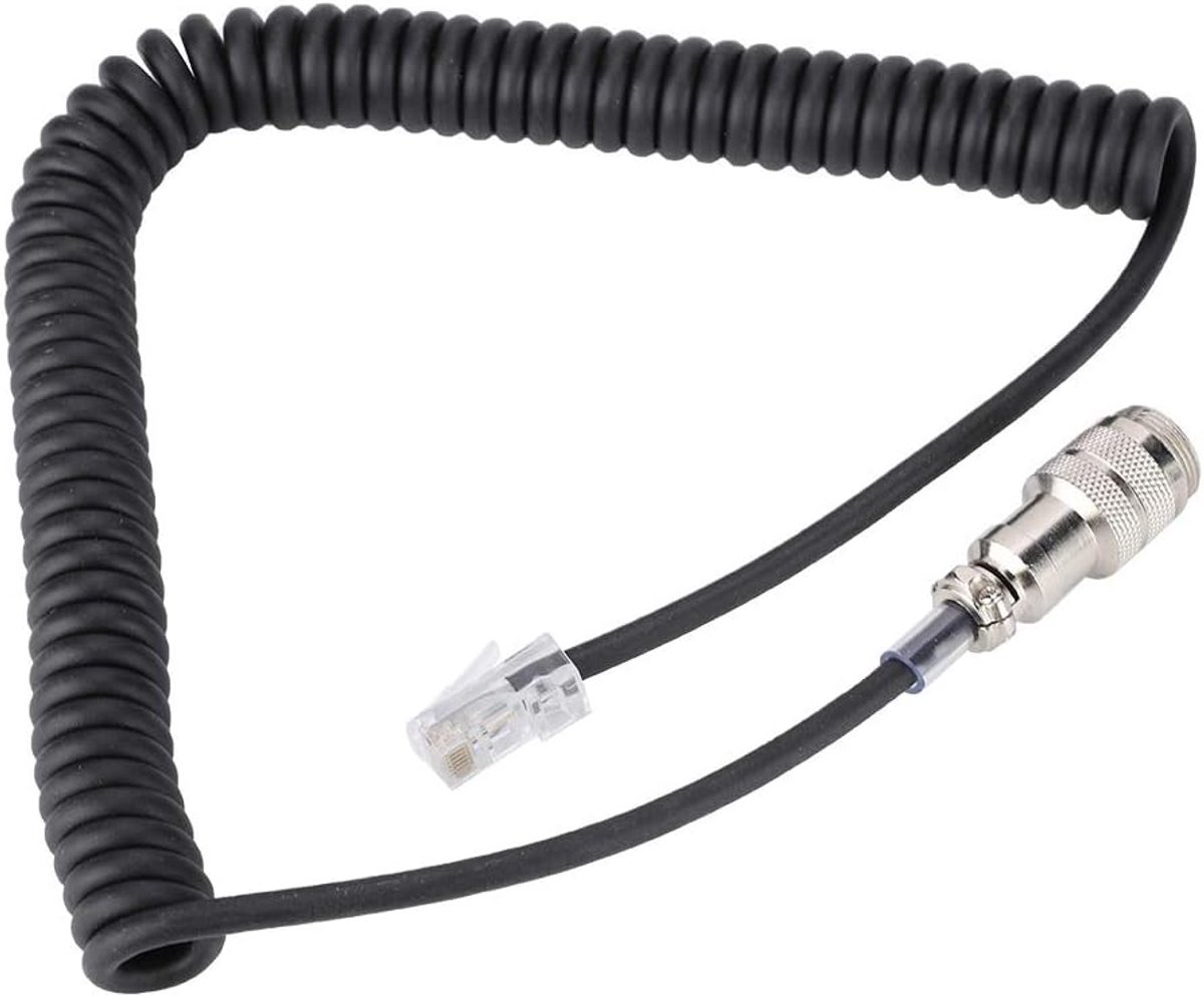TARSHYRY Microfoonconverter, Microfoonadapterkabel Microfoonadapter, 8-pins Naar RJ-45 Modulaire Microfoonadapter voor - ShopVlot
