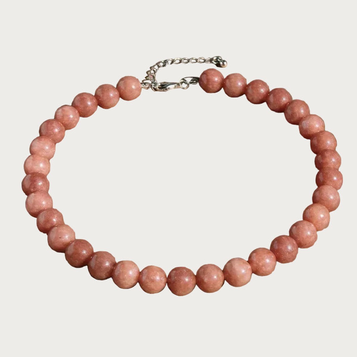 Rosalie - Kralenketting - Natuursteen - -