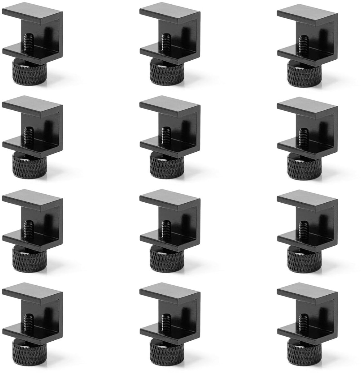 3D printer clips 12pcs - aluminium legering - verstelbare bedclips - voor optimale hechting - ShopVlot