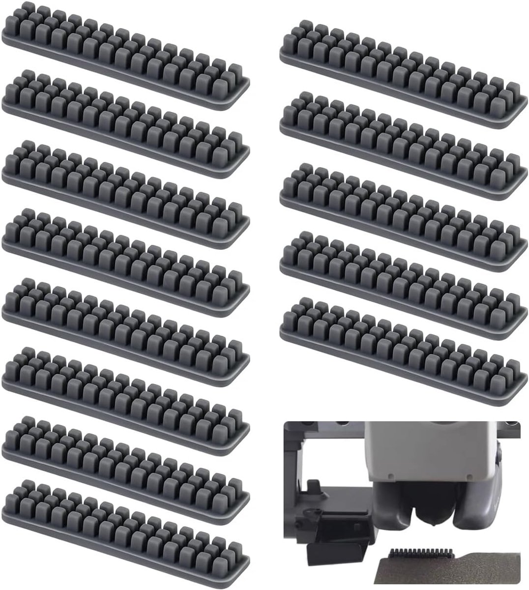 Silicone reinigingsborstels 16 stuks - 3D print nozzles - speciaal voor Bambu Lab A1 - perfect voor nozzle onderhoud - ShopVlot