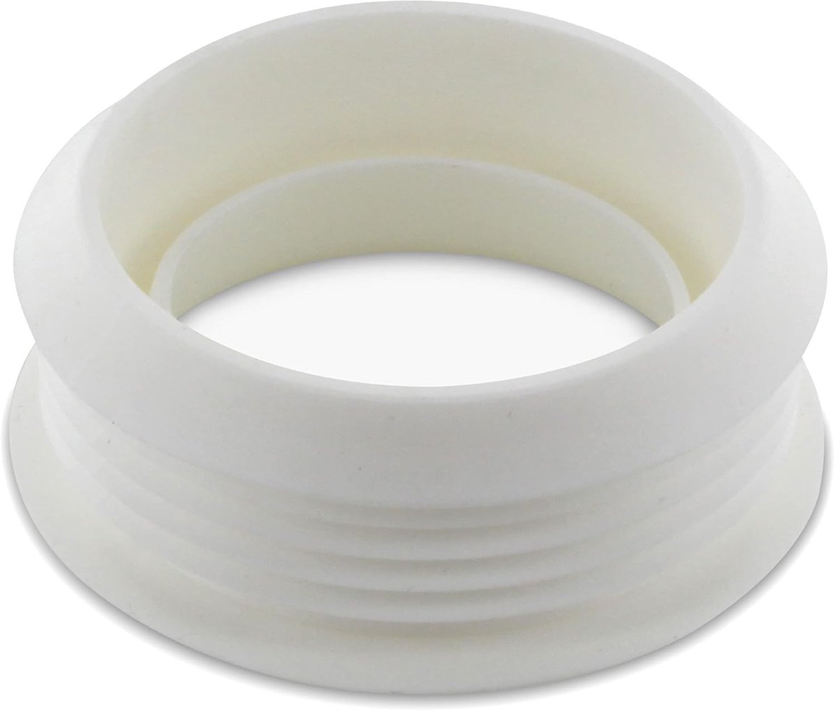 Afvoerpijp connector 44 x 55 mm - kunststof aansluiting - toiletverbinding - eenvoudig te monteren - ShopVlot