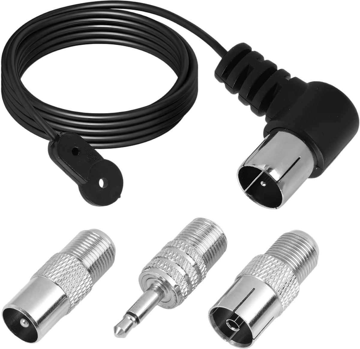 FM radio antenne 75 Ohm - dipool kamer antenne - stabiele signaaloverdracht - ideaal voor stereo ontvangers - ShopVlot