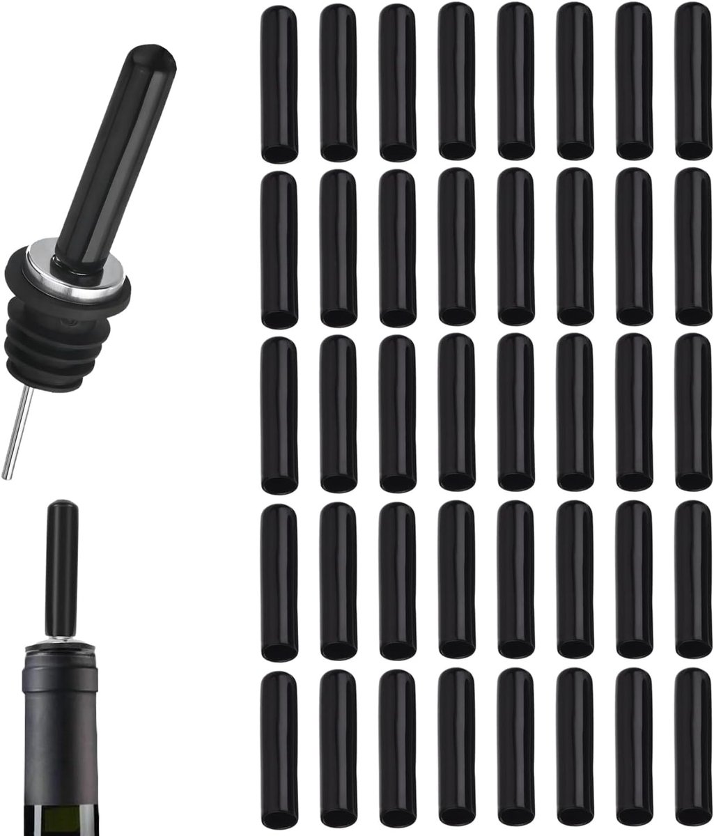 Pouring Cap Dust Caps 40pcs - 5.5cm lang - plastic - beschermt tegen stof en vervuiling - ShopVlot