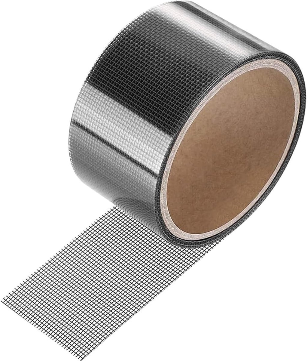 Reparatietape voor horren 5 cm x 2 m - zelfklevend van glasvezel - ultradun - vervang geen horren - ShopVlot