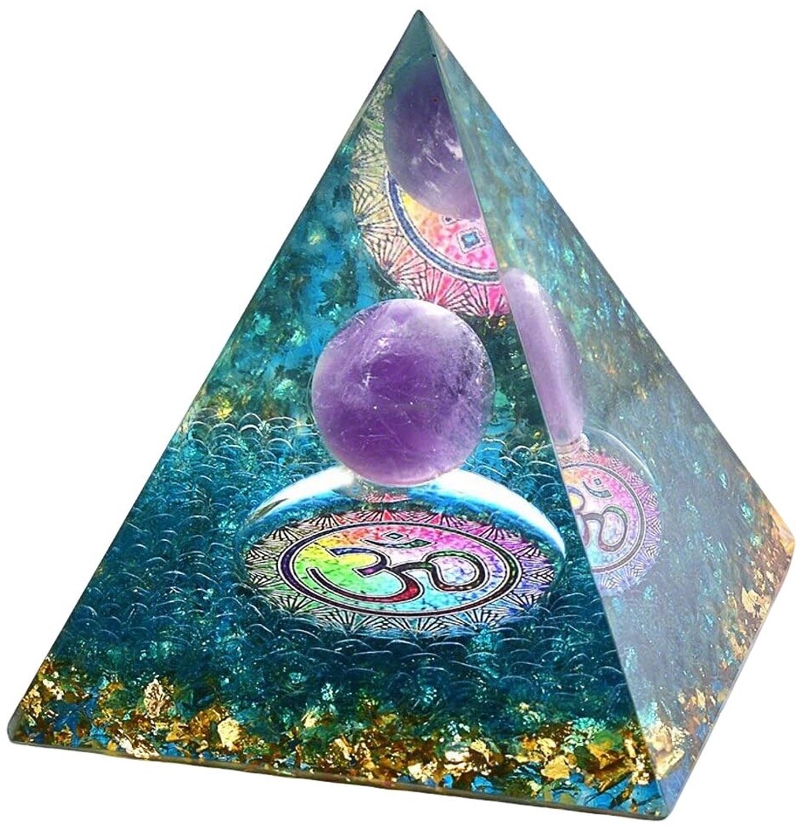 Solidchoice - Handgemaakte Kristallen Piramide voor Meditatie en Bescherming