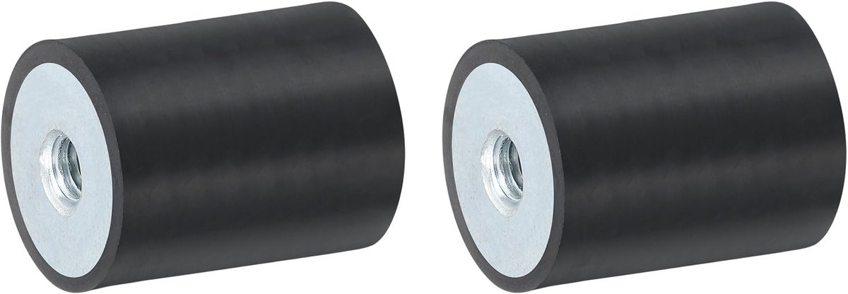 Solidchoice - 2 Stuks Rubber Houders met M8 Draad voor Vibration Insulators