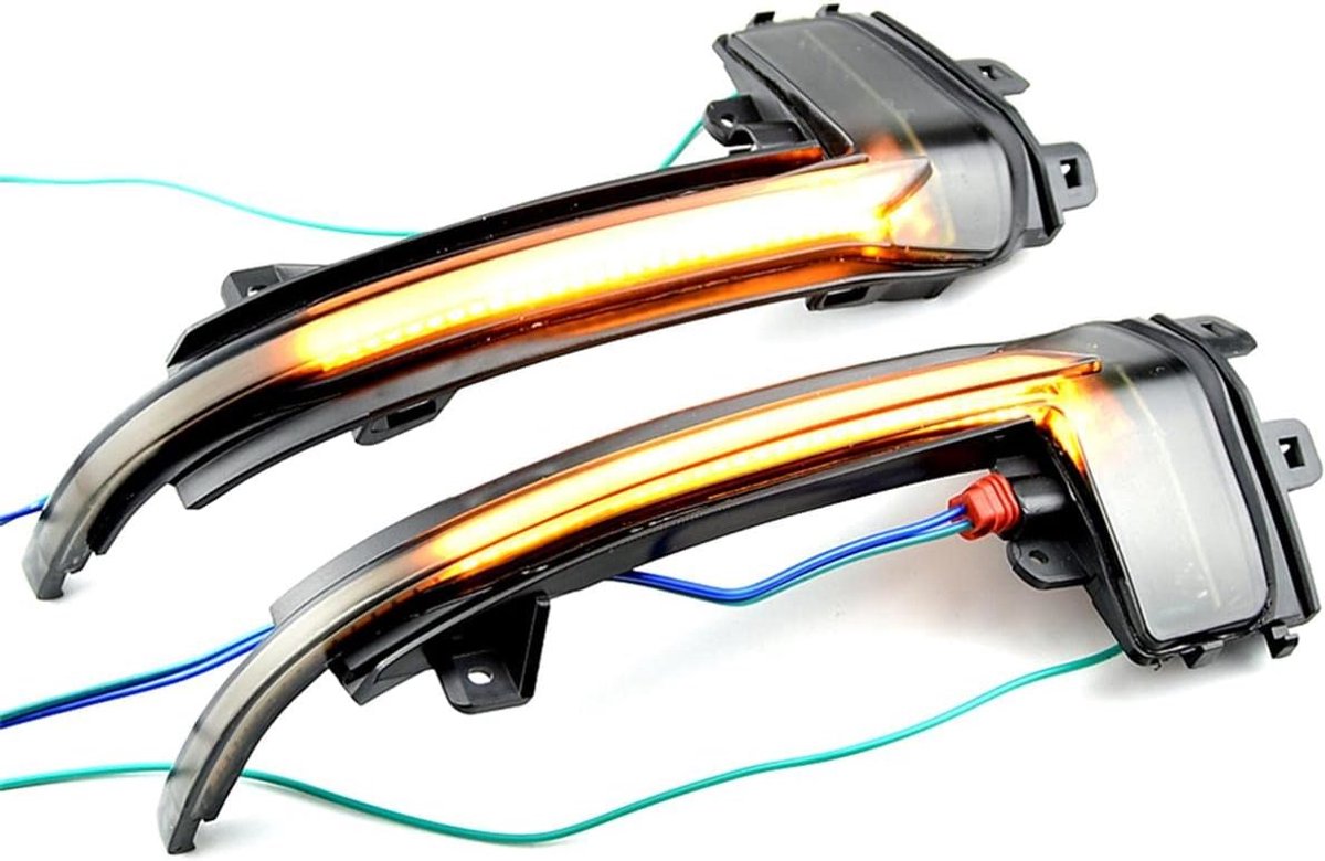 2PCS Dynamic Turn Signal LED Side Mirror Indicator B8.5 Blinker Repeater Light Compatible for Audi A4 A5 B8 B8.5 RS5 - ShopVlot
