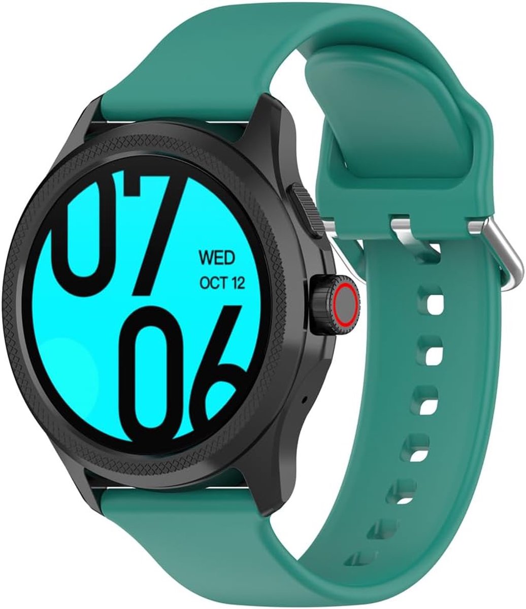 Replacement Watch Band Compatible with Ticwatch pro 5, 24mm Silicone Straps for iTOUCH AIR3 Sport Strap Smartwatch - ShopVlot