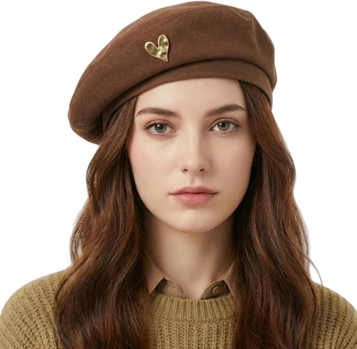 Beret dames - katoen - stijlvolle artistieke look - perfect voor lente en herfst - ShopVlot