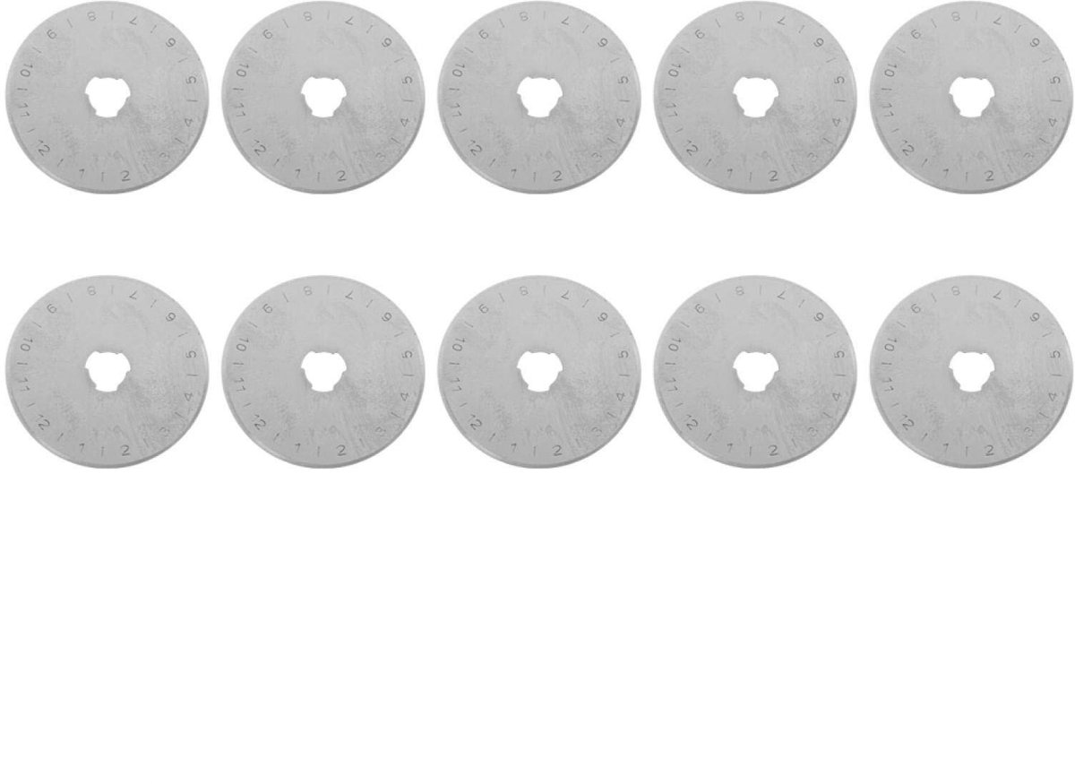 Solidchoice - Set van 10 Vervangbladen voor Rolmes