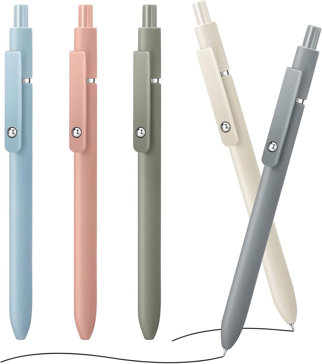Gelpen 0.5mm - snel drogende inkt - pastel kleuren - comfortabel schrijven voor school - ShopVlot