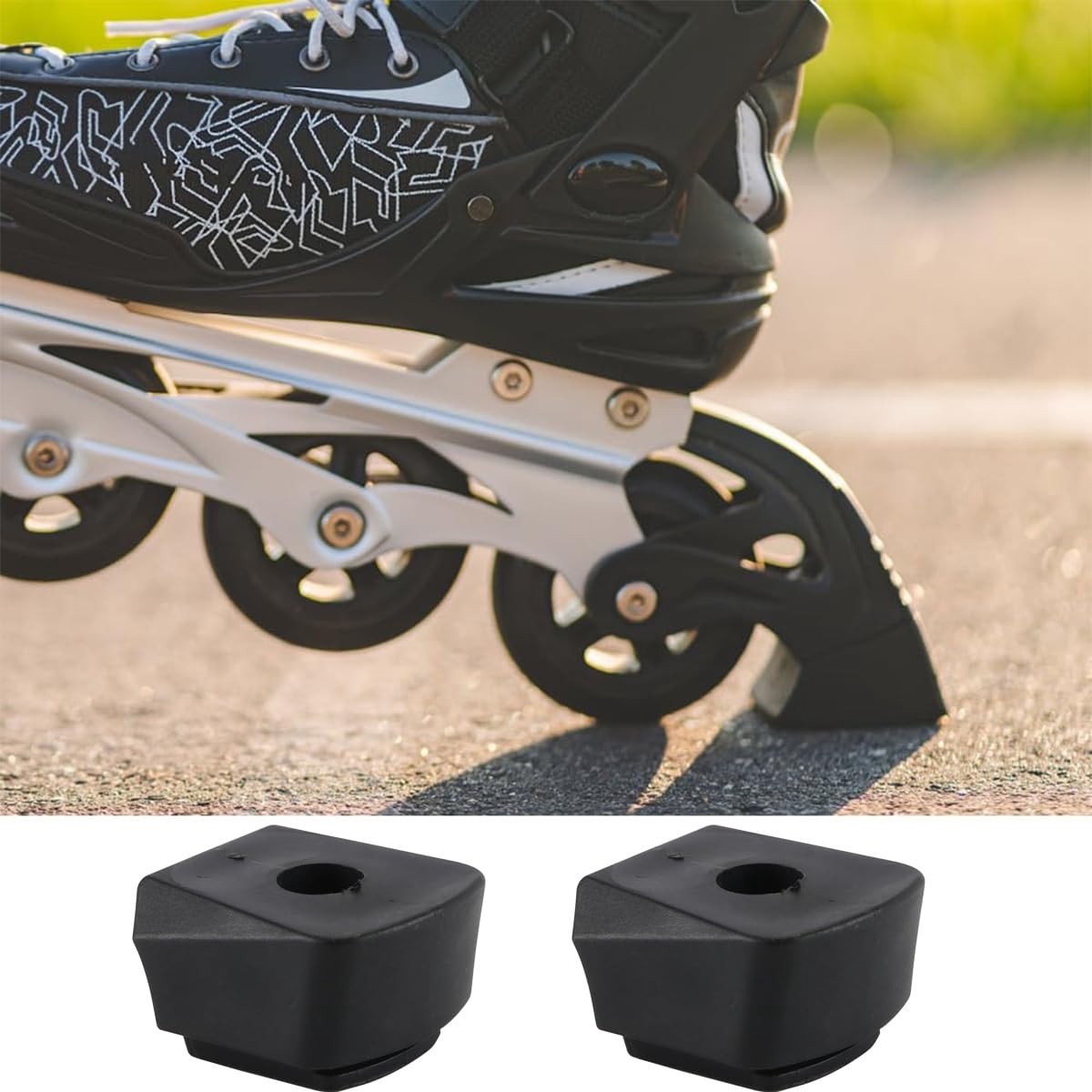 Solidchoice - Set van 2 Universele Remblokjes voor Inline Skates