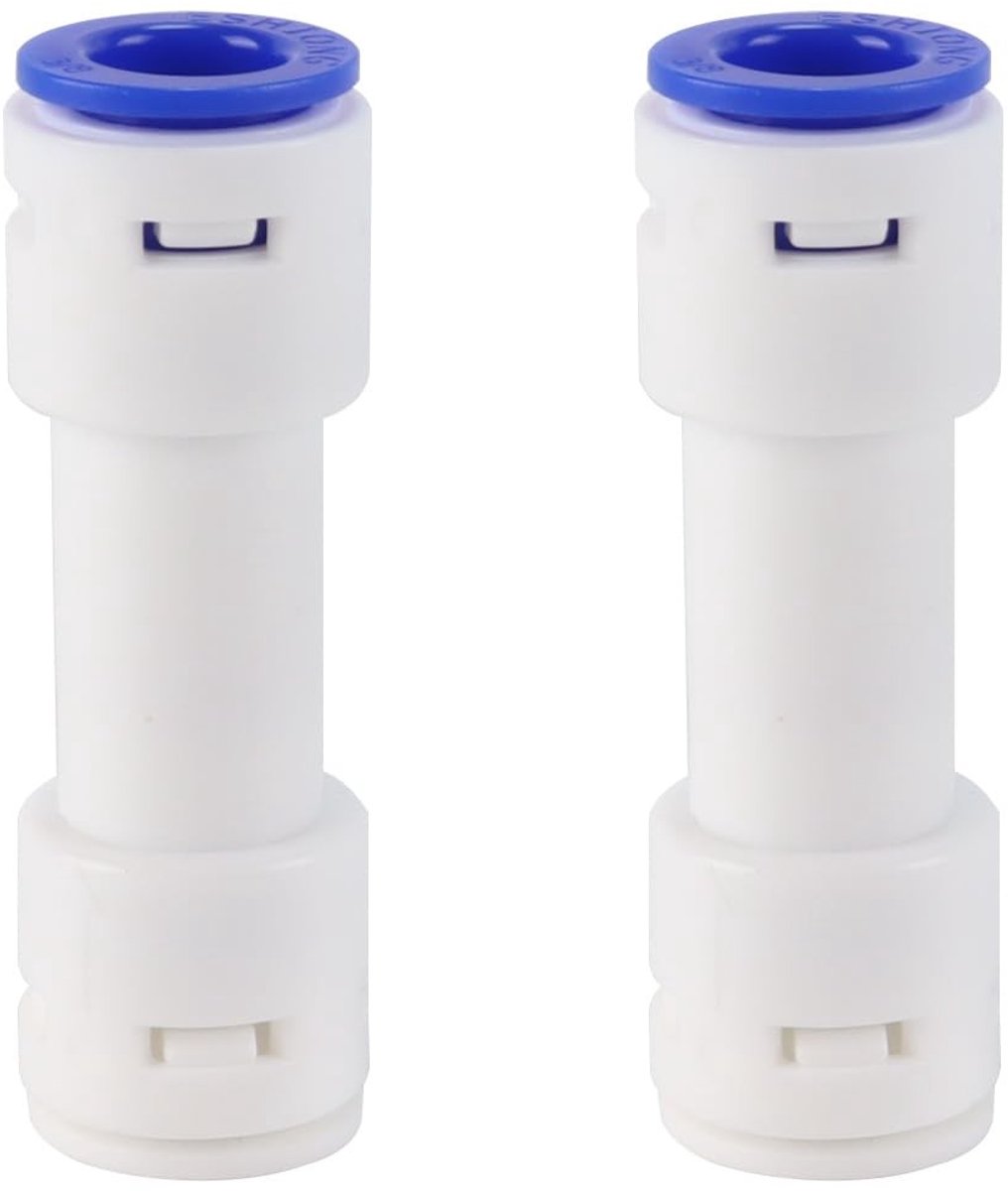 Solidchoice - 2 Stuks 3/8 Inch Check Valve met Snelle Ontkoppeling