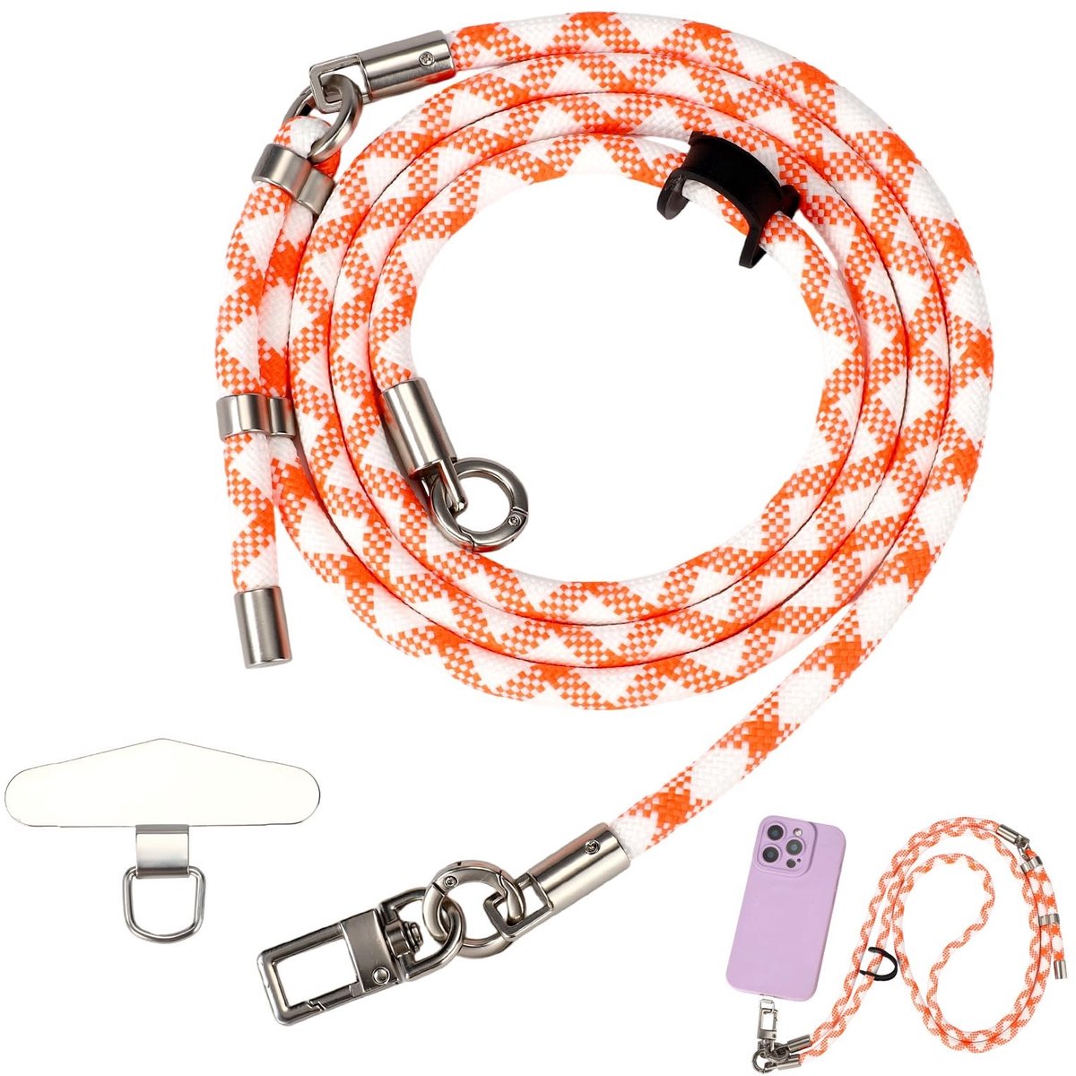 Solidchoice - 2 Stuks Telefoonband met Spacer en Plaklabel