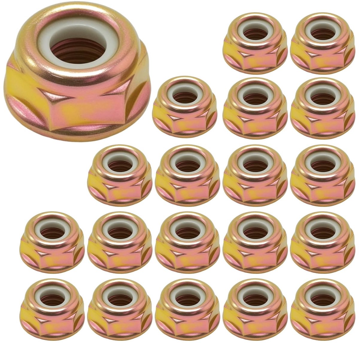 Moeren M10 x 1,25 - universele schroefdraad - vervanging voor grasmaaiers - betrouwbare compatibiliteit - ShopVlot