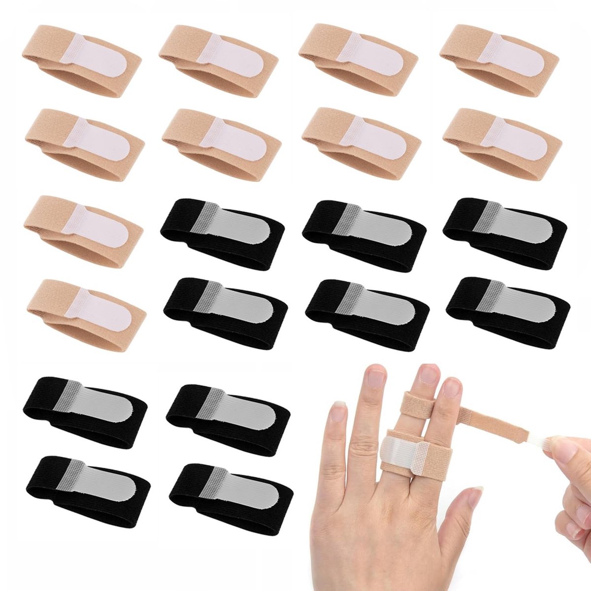 Solidchoice - Trigger Finger Splint Set van 20 Delen voor Vingerbescherming