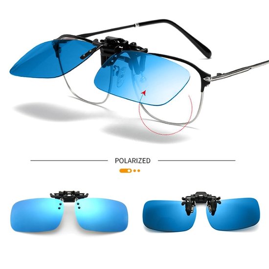 Solidchoice - Gepolariseerde Clip-on Zonnebril voor Dames en Heren, UV400 van Solidchoice — afbeelding 2