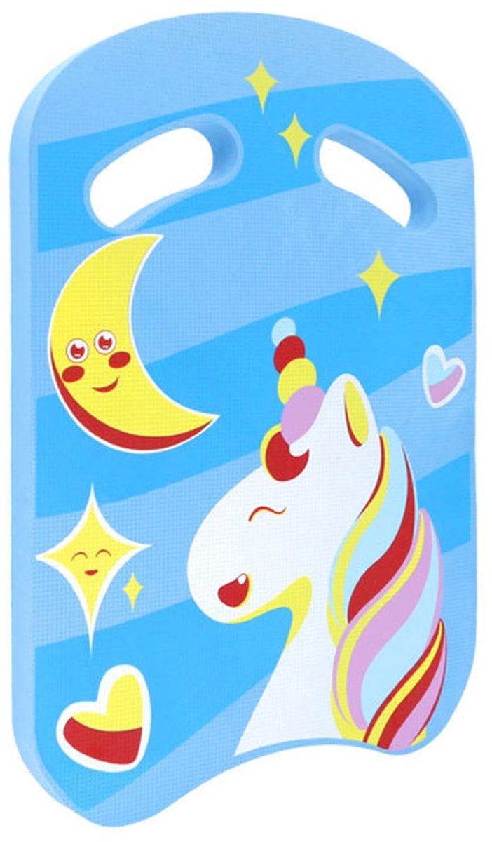 Solidchoice - Kinderen Kickboard met Unicorn Design voor Zwemtraining
