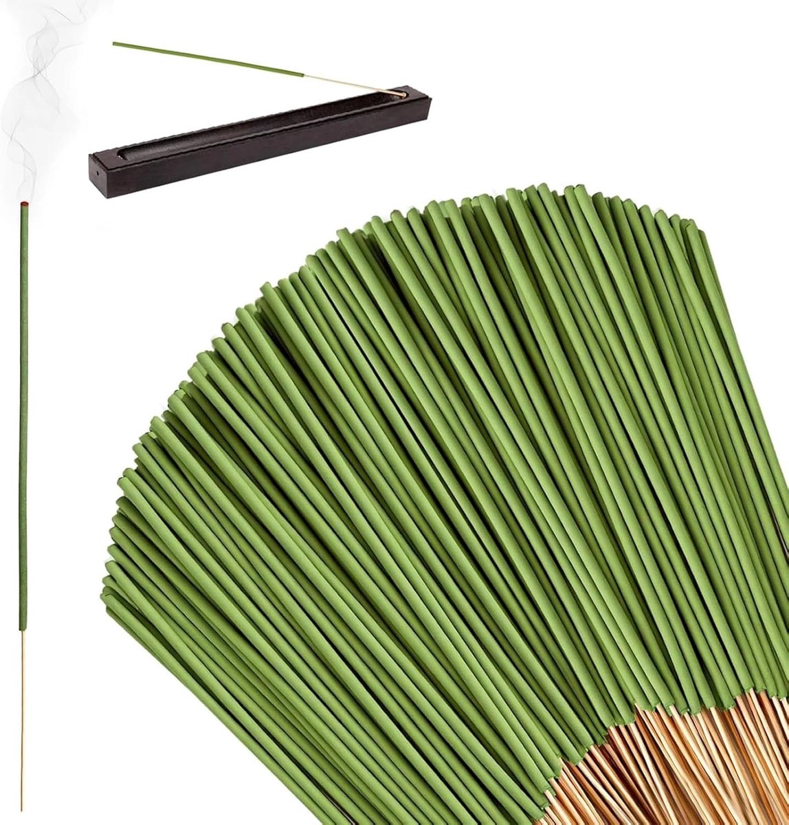 Citronella wierookstokjes 200 stuks - citroengras - frisse geur - ideaal voor ontspanning - ShopVlot