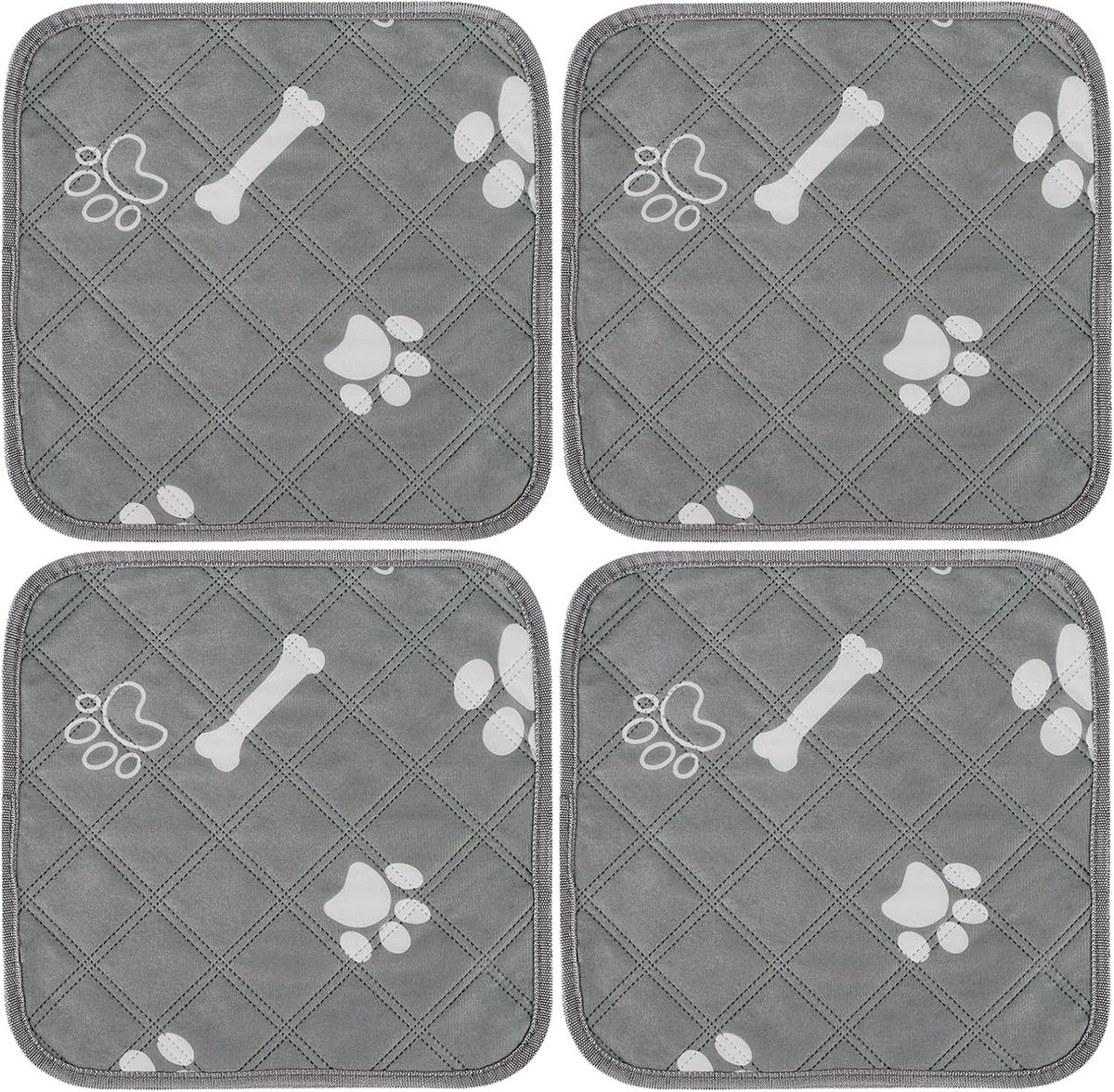 Herbruikbare pipipads 30 x 30 cm - super absorberend - waterdicht - ideaal voor kleine dieren - ShopVlot