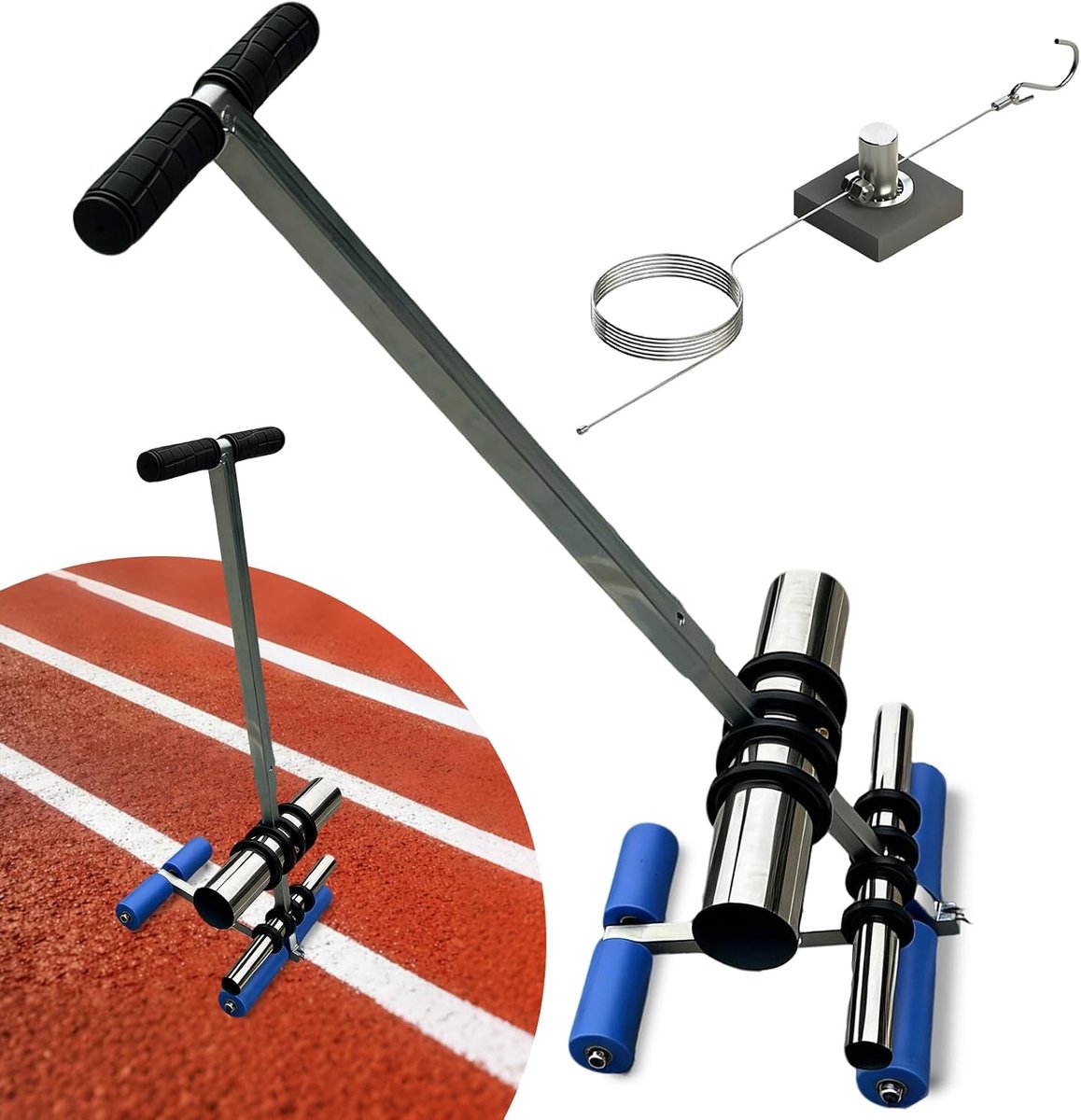 Markeermachine voor vloeren - cirkelteken kit - handgereedschap voor snelle markering - ideaal voor evenementen - ShopVlot