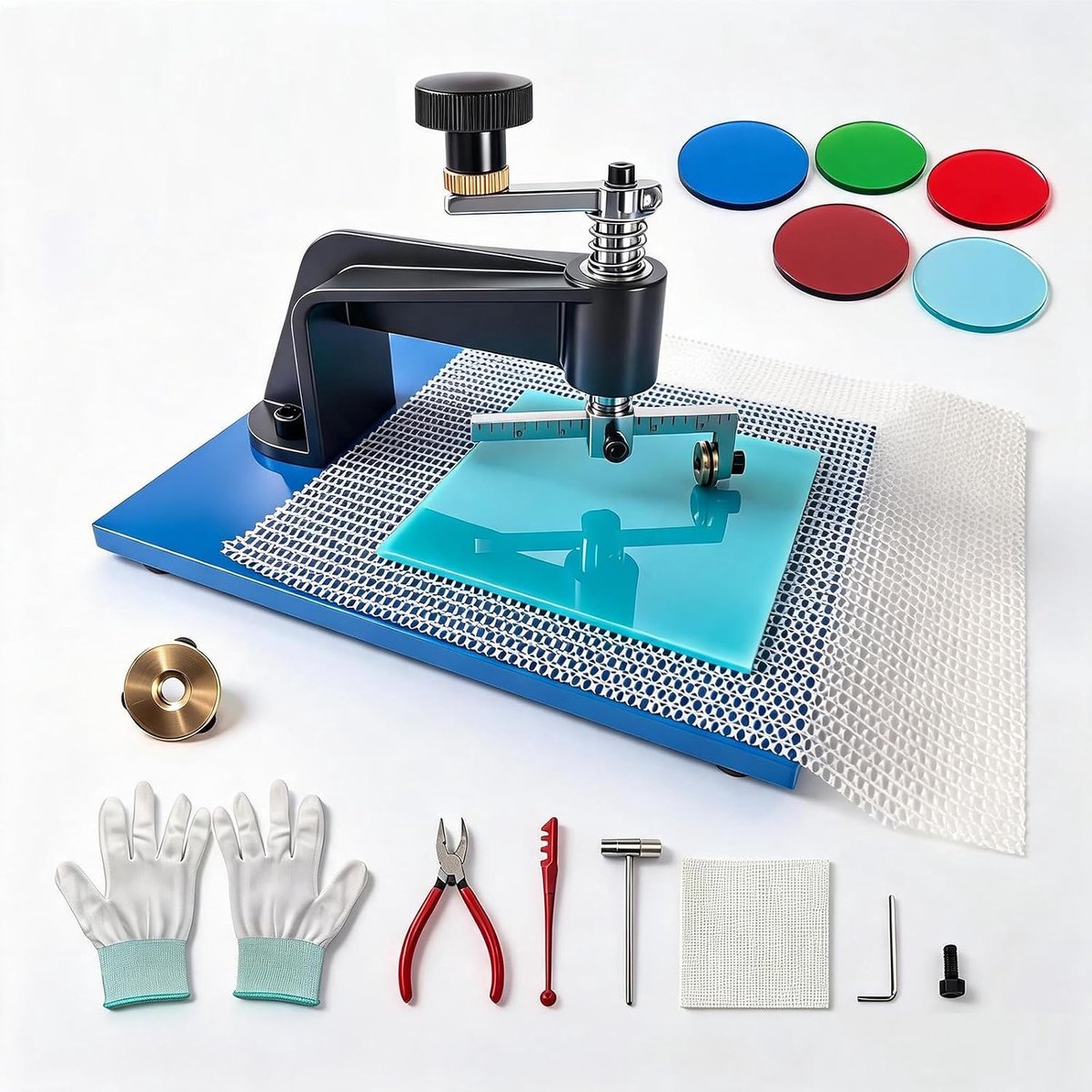 Glas Snijder Set - Glas Cirkel Cutter - Voor Stained & Gewoon Glas - Eenvoudig en Precisie Snijden - ShopVlot