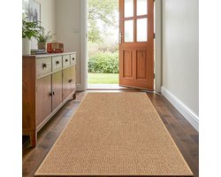 Carvapet Kitchen Mats for Floor, Super Absorbent Kitchen Rugs Non Slip Washable, Rubber Backing Soft Chenille Braided - ShopVlot