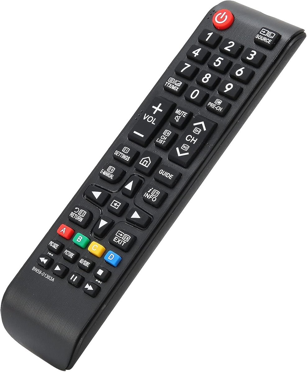 Universele TV Afstandsbediening voor E43NU7170 - Compatibel, Gebruiksvriendelijk en Duurzaam Accessoire voor Televisies