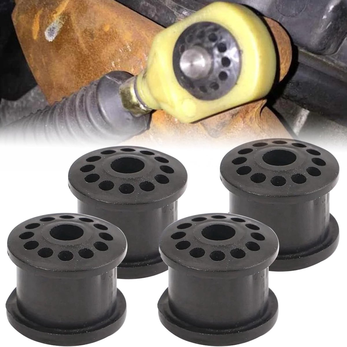 Schakelhefboomafdichting 4 stuks - Rubber - Eenvoudige installatie - Geschikt voor Fiesta en Focus - ShopVlot