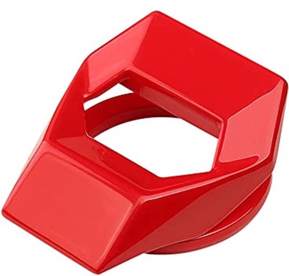Universele Car Engine Start Stop Button Cover - Antiscratch - Rood