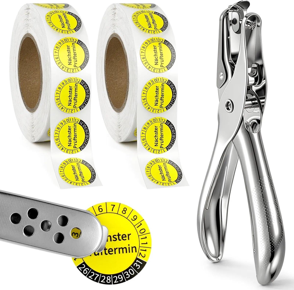 Solidchoice - Mini Teststickers voor Diverse Toepassingen