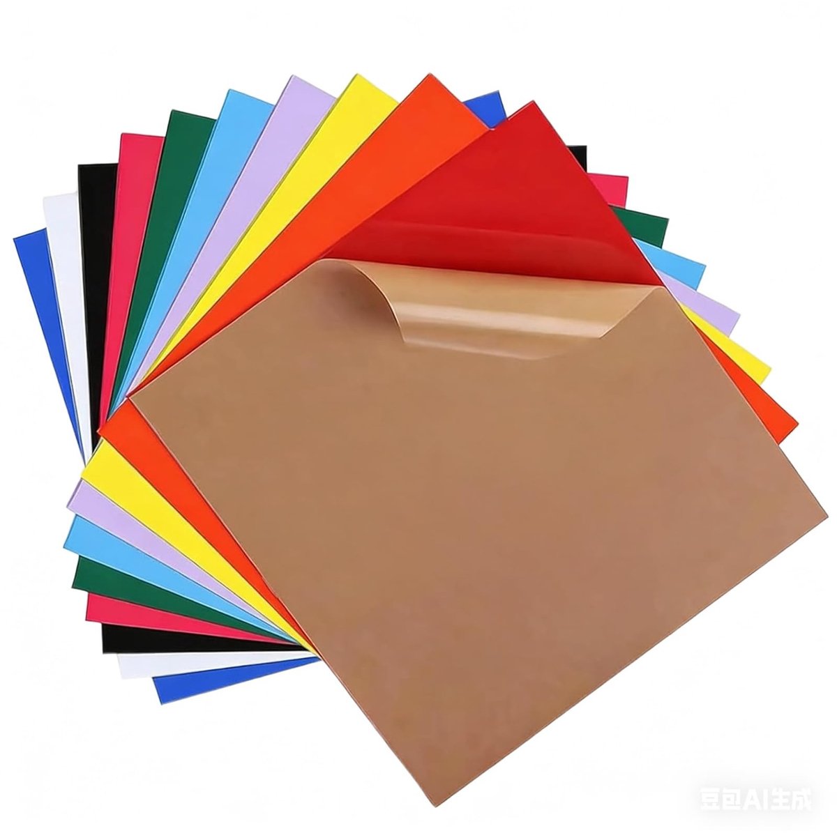 Solidchoice - Set van 10 Gekleurde Acryl Platen voor Creatieve Projecten