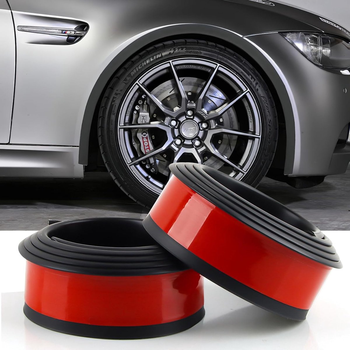 Fender Widening 1.5 m - Universeel Rubberprofiel - Zwart - Bescherming tegen krassen - ShopVlot