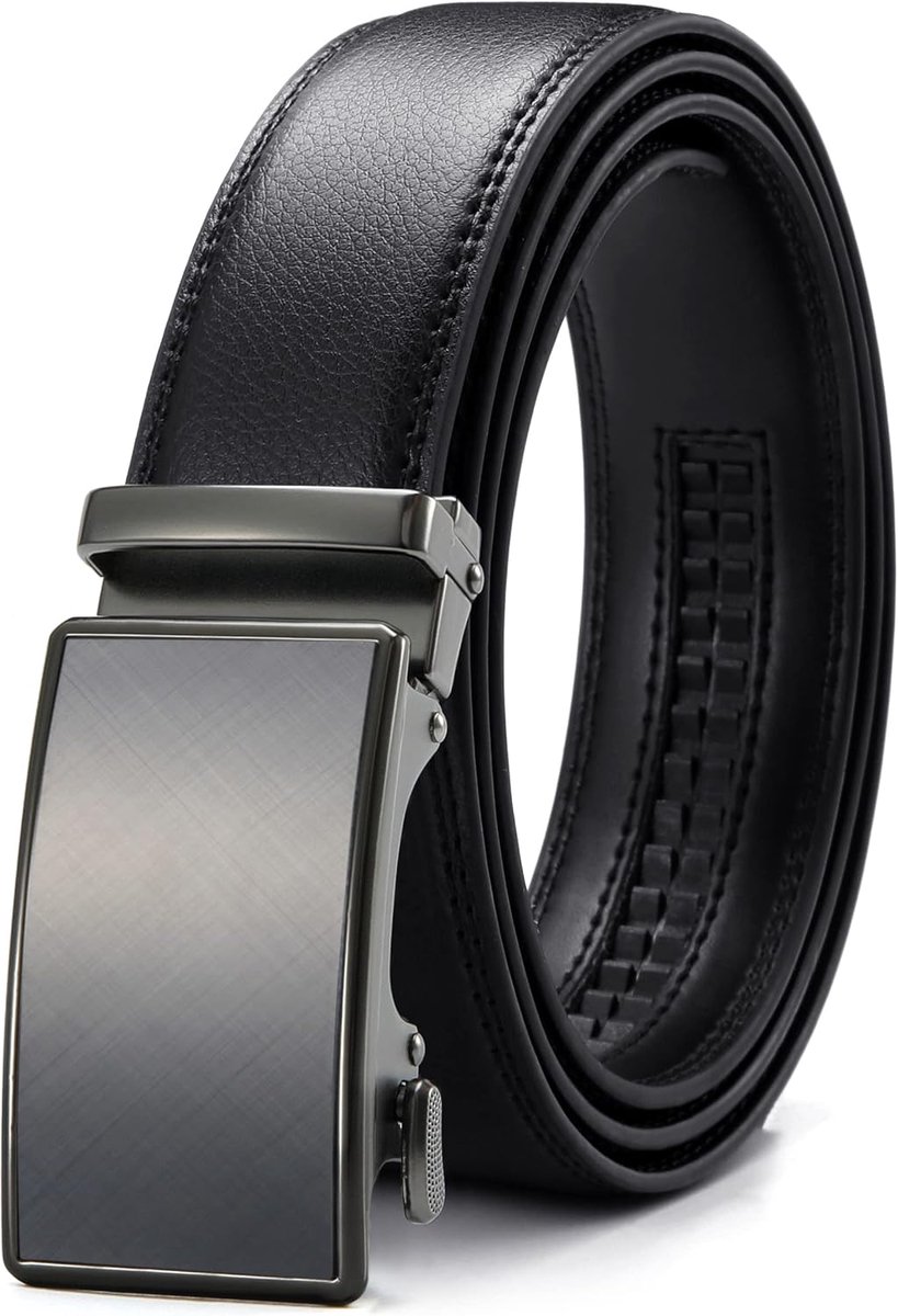 Automatische riem 35mm - Buckley leer - Zonder gaten - Perfect voor zakelijke outfits - ShopVlot
