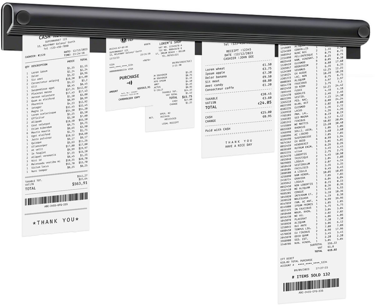 Ontvangsthouder 30cm - Aluminium Legger - Compact & Lichtgewicht - Perfect voor Keuken en Kantoor - ShopVlot