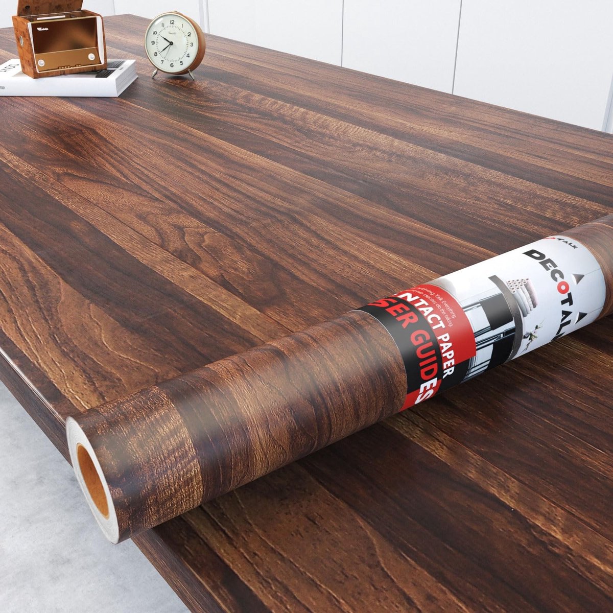 Solidchoice - Zelfklevende Houtlook Folie voor Meubels, 60 x 500 cm
