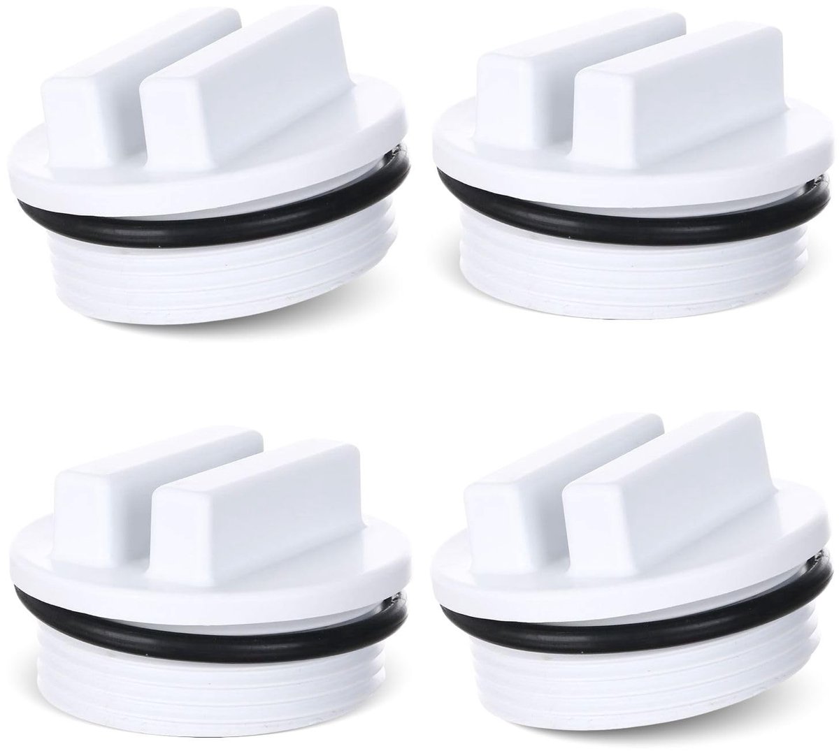 Solidchoice - 4 Stuks 1.5 Inch Buisdop O Ring voor Zwembad