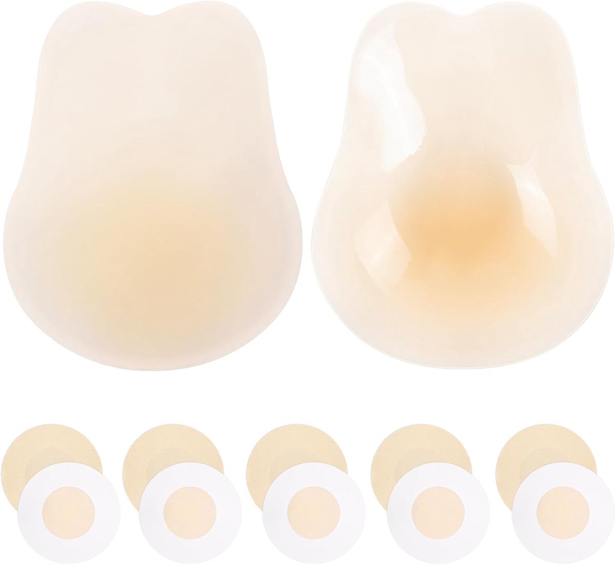 Nipple covers zelfklevend - ultra dun - onzichtbaar - ideaal voor onder kleding - ShopVlot