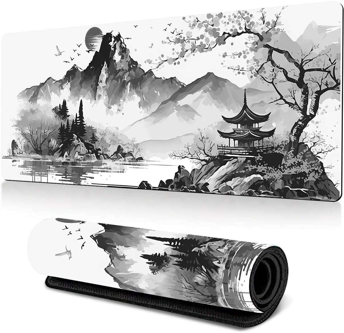 Solidchoice - XL Gaming Muismat 90x29cm met Anti-Slip Onderkant