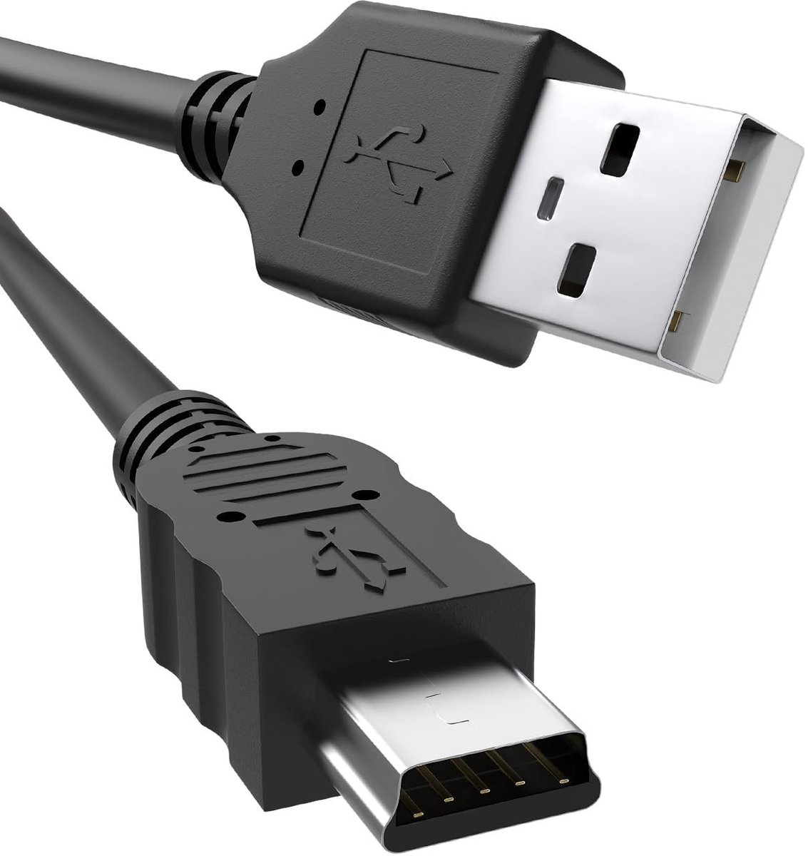 Solidchoice - USB Mini Oplaadkabel voor GPS Apparaten 1m