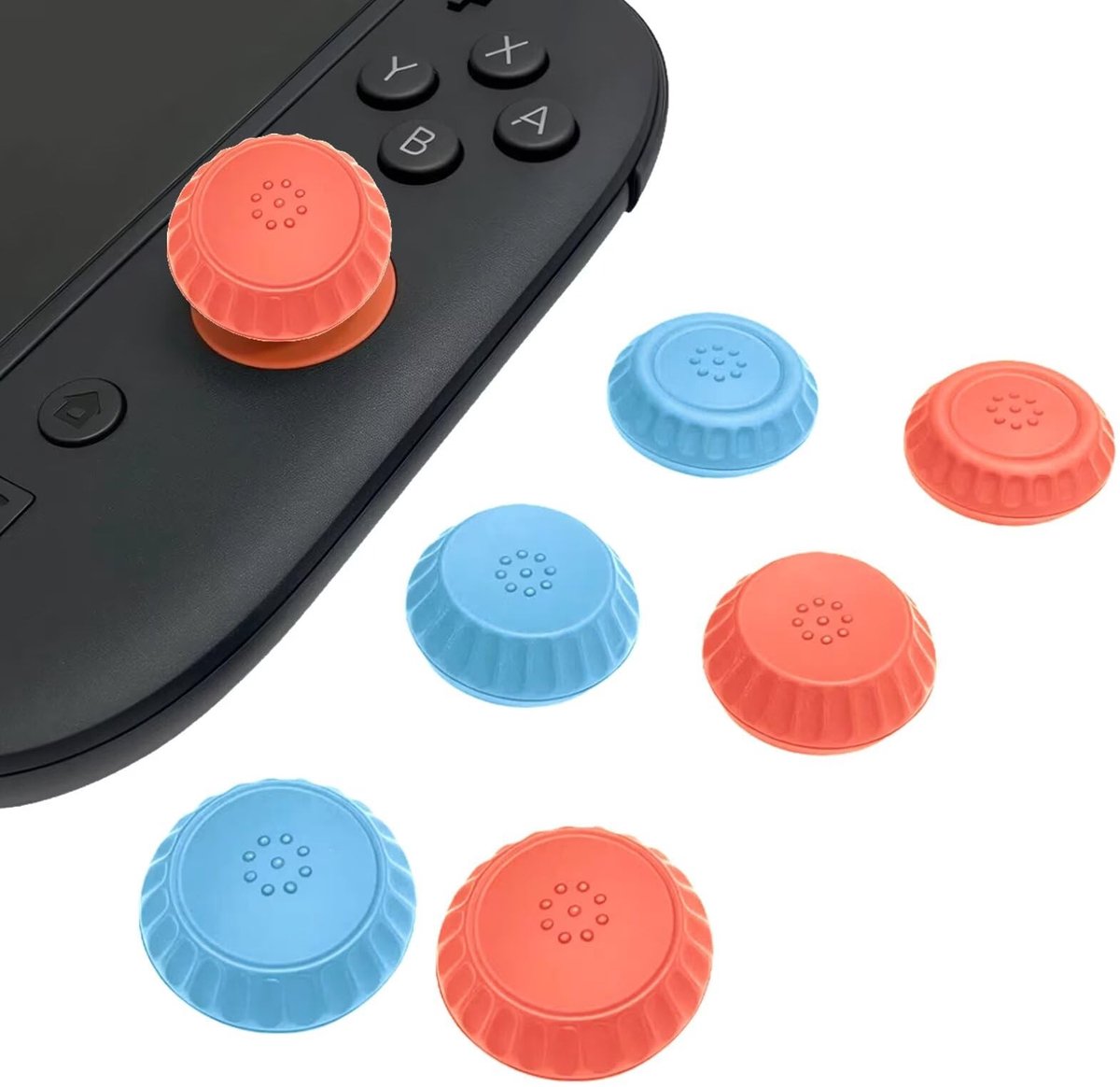 Solidchoice - Joystick Caps voor Nintendo Switch 2 met Anti-slip Upgrade