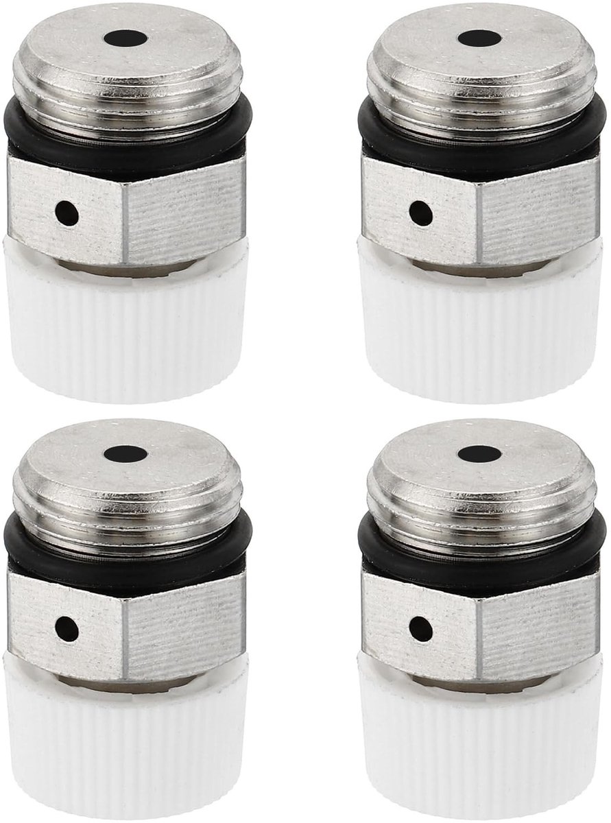 Solidchoice - 4 Stuks 3/8 Inch Ventilatiekleppen voor Verwarmingssystemen