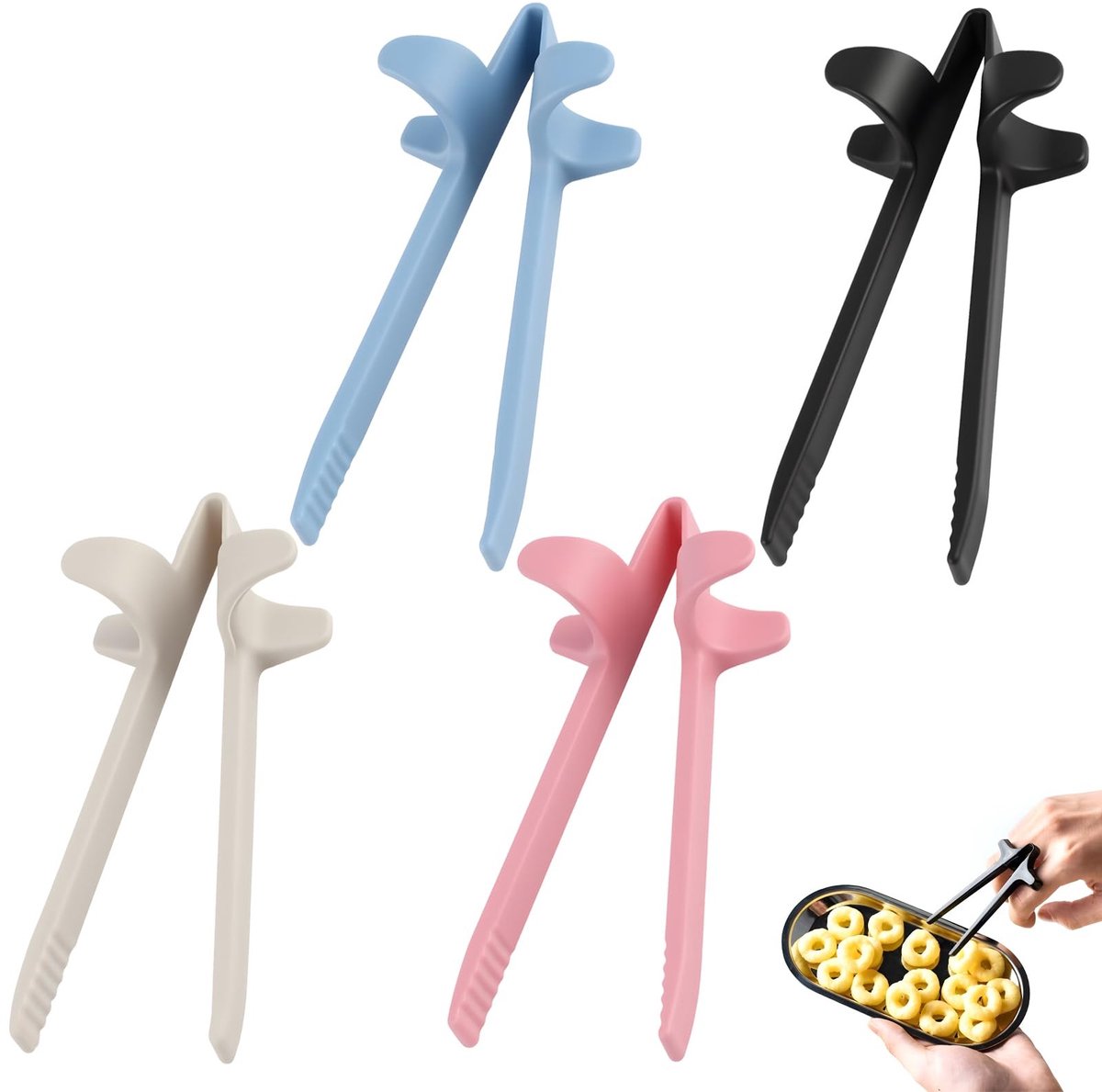 Solidchoice - Herbruikbare Snackklemmen voor Gamers in Diverse Kleuren