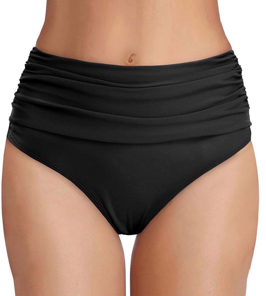 Solidchoice - Dames Badshorts met Hoge Taille voor Zomer