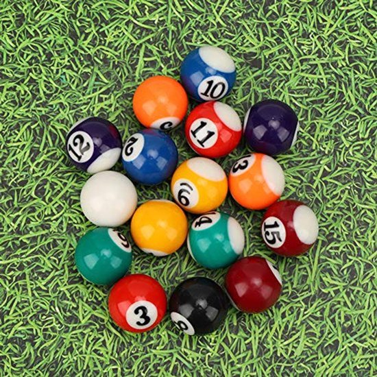 Mini Hars Biljart, Biljartbal, Biljart voor Kinderen Mini 2.5CM voor Spelkamers Recreatieve Spellen — afbeelding 5