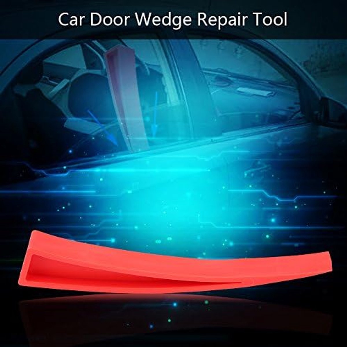 Auto reparatie gereedschap - kunststof deurwig - gebogen ontwerp - perfect voor het verwijderen van deuken - ShopVlot