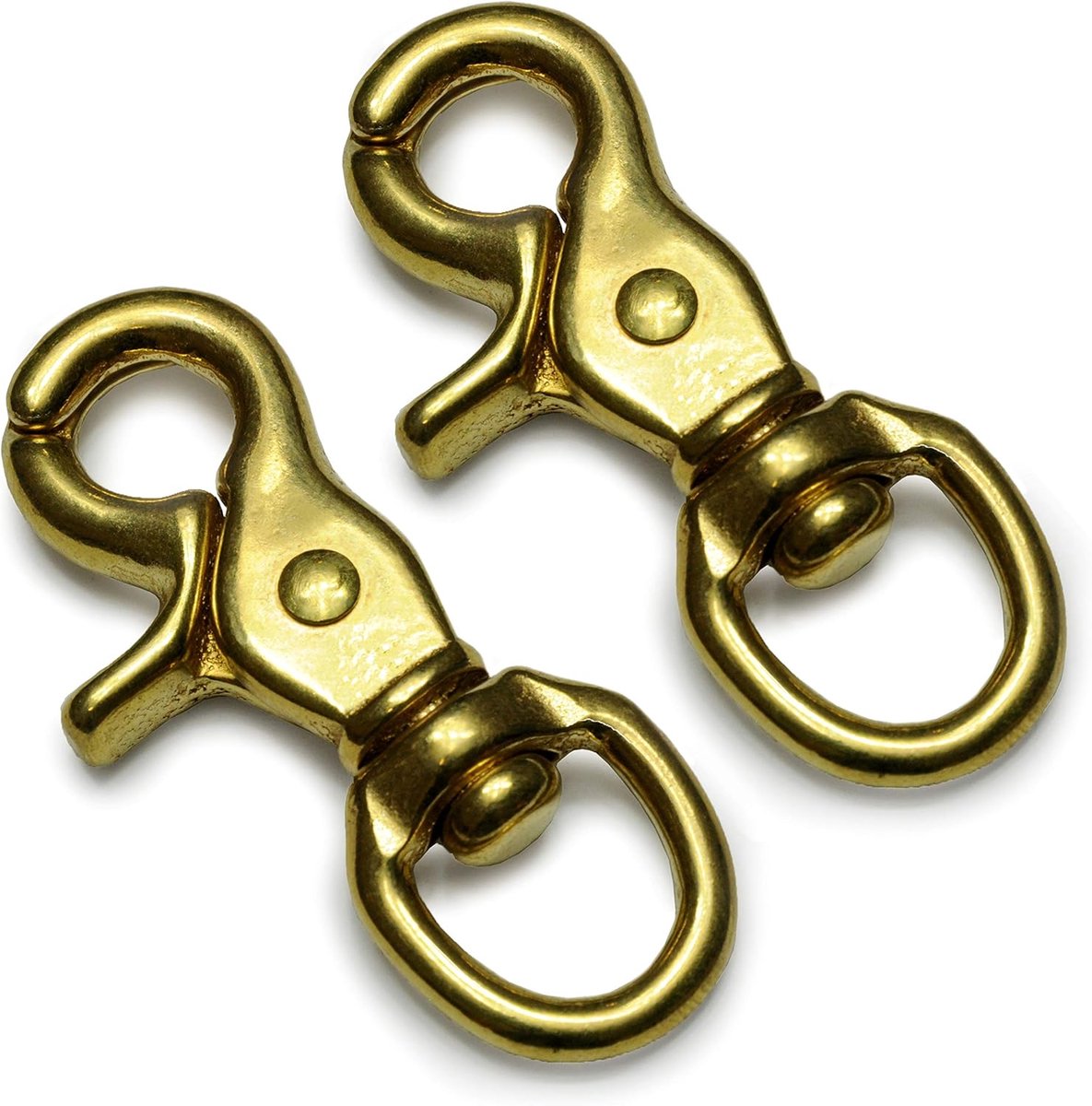 Carabiner Haak 65 mm - Legering Staal - Draaihanger - Ideaal voor Hondenlijnen - ShopVlot